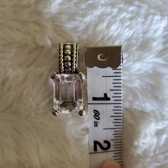 Lagos Sterling Silver Quartz Enhancer - Picture 6 of 11